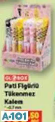 GLOBOX PATİ FİGÜRLÜ TÜKENMEZ KALEM 0.7 MM